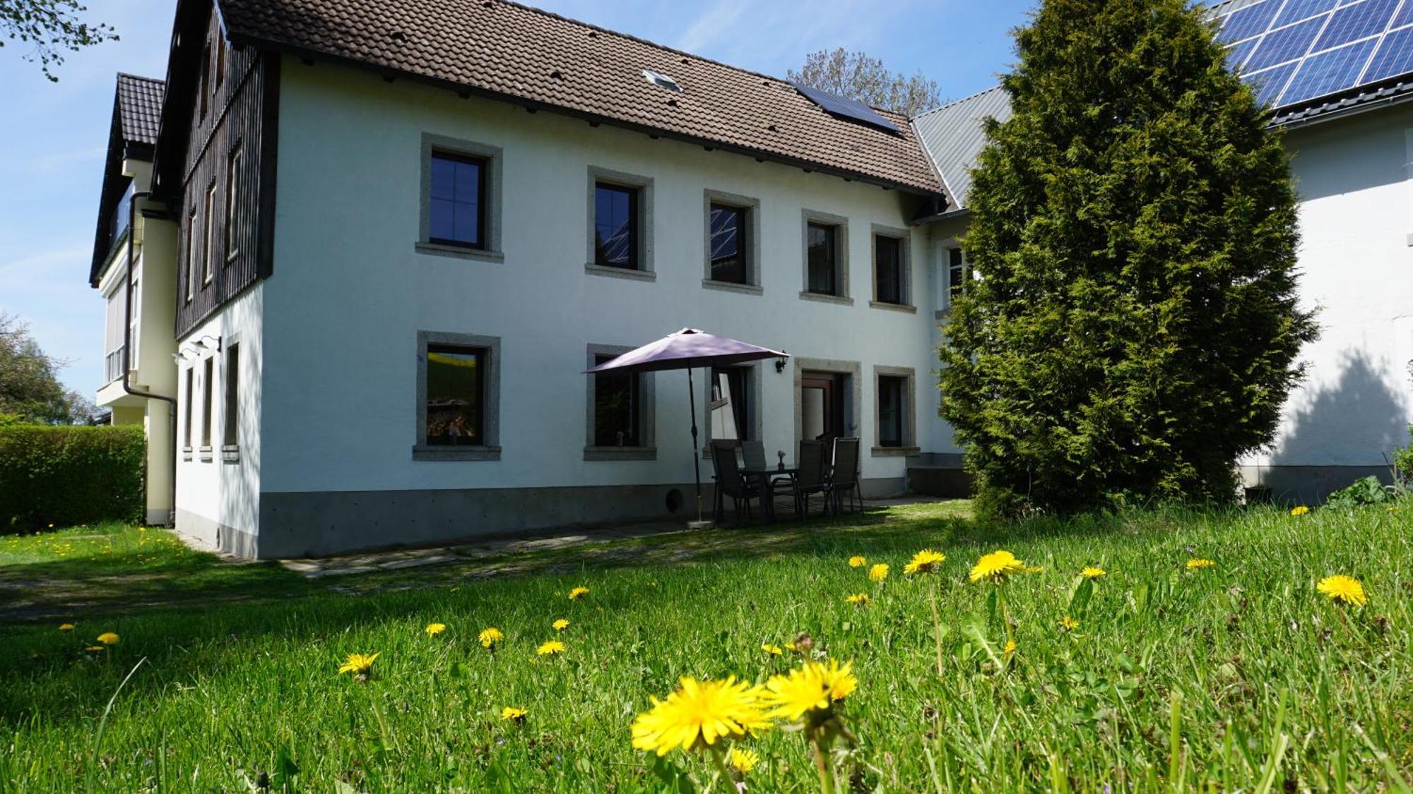 Ferienwohnung Im Bauernhaus Im Fichtelgebirge Gefrees Dış mekan fotoğraf